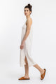 Strick Kleid aus Bio-Baumwolle Off-White