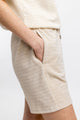 Frottee Shorts aus Bio-Baumwolle Creme