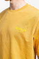 Retro Logo T-Shirt Senfgelb
